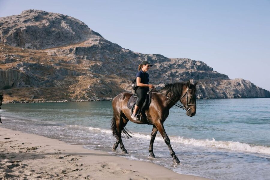 Crete Horse Riding: Plakias Beach Ride - The 1.4 km Beach Canter: What You Will Actually Feel