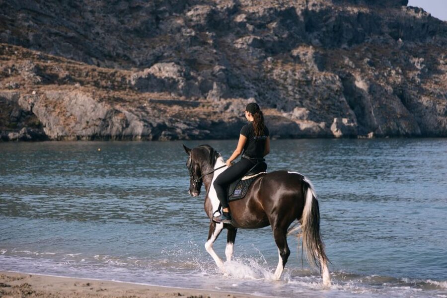 Crete Horse Riding: Plakias Beach Ride - What Safety Gear Means for Your Comfort