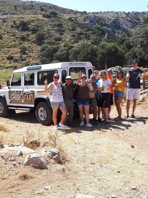 Crete: Jeep Safari Wine & Olive Oil testing Shepherd's House - Lunch in a traditional tavern, plus the sweets-making finish