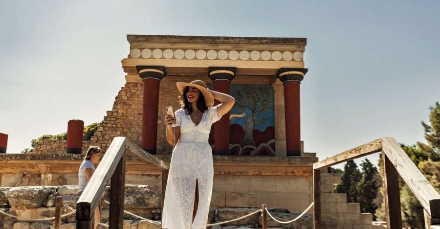 Crete: Knossos Palace and Museum E-Tickets with Audio Guides - Your Real Schedule: Two Start Times, One Clean Plan