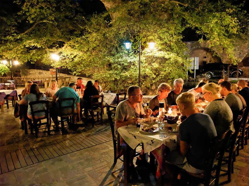 Crete: Land Rover Safari with Sunset Viewing, Dinner, & Wine - Tastings on the way up: raki, olive oil, herbs, and local village life