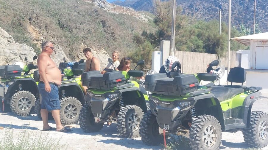CRETE :MALIA HERSSONISOS QUADS ECOTOUR ADVENTURE - HIGH PERF - Why electric quads feel different in Crete
