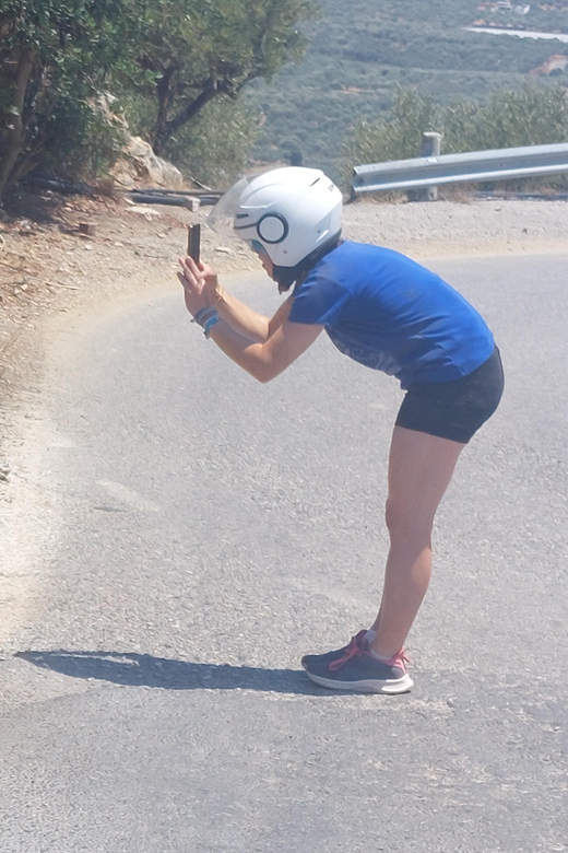 CRETE :MALIA HERSSONISOS QUADS ECOTOUR ADVENTURE - HIGH PERF - Epano Sisi: lunch, free time, and a walk that slows the pace on purpose