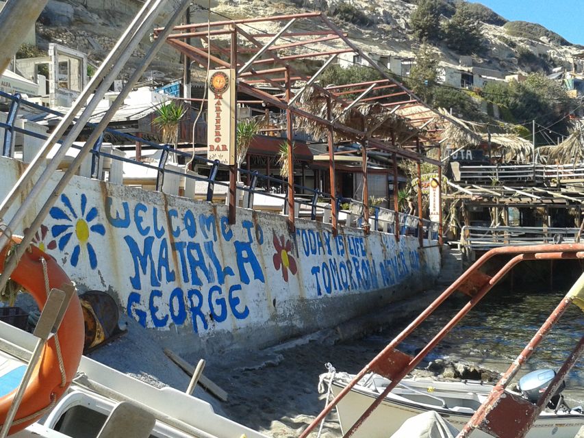 Crete: Matala Beach and Hippie caves, Red beach - Price and what you actually get for $41
