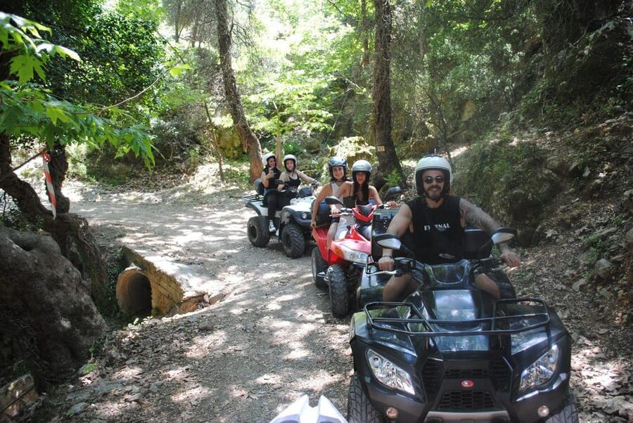 Crete: Off-Road Quad Safari Evening Tour with Hotel Transfer - Port of Malia and Potamos Beach: Coastal Views Without the Crowds