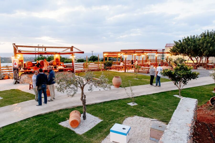 Crete: Olive Oil Factory Tour, Dinner & Traditional Dancing - Inside the family olive oil workshop: virgin oil in plain sight