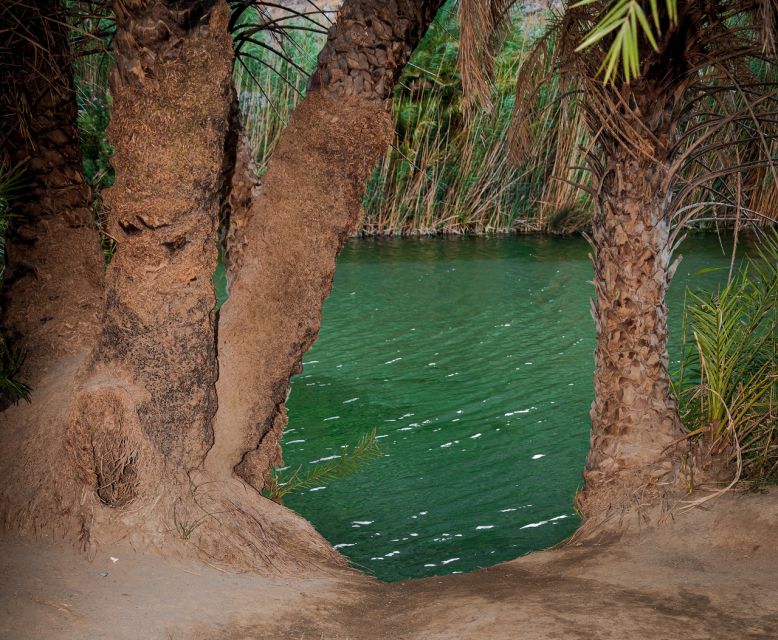 Crete: Preveli Tropical Beach and Palm Forest - Preveli Beach: swimming, sandy time, and the heart-shaped rock