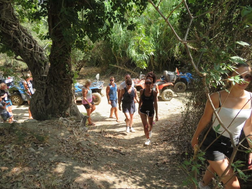 Crete Quad Safari Off-Road,Breathtaking Scenery&Amazing View - The Malia beach swim break, when you’ll feel grateful for it