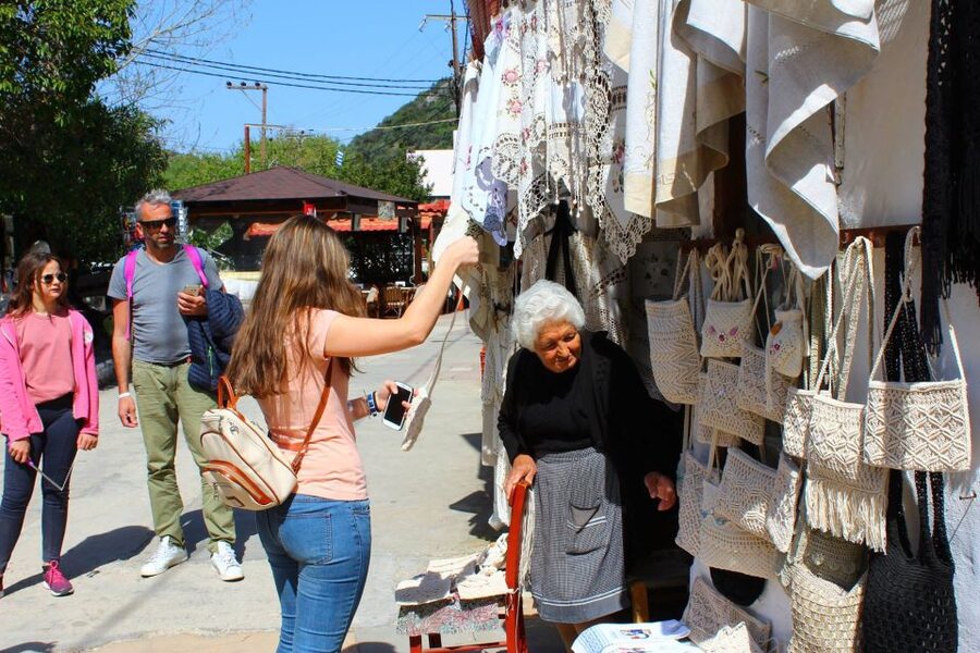 Crete: Quad Safari, Olive Mill with Tasting & Ghost Village - Achlada ghost village walk, the history part that hits hardest