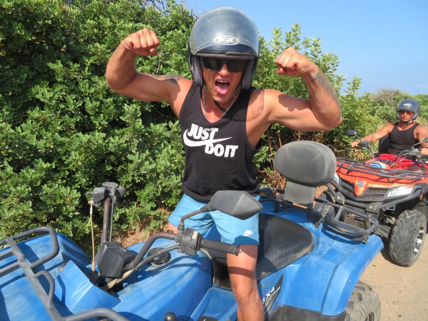 Crete: Quad Safari with Monastery, Malia Palace and Lunch - Minoa Palace and the Early Scenery Shift Toward Sisi