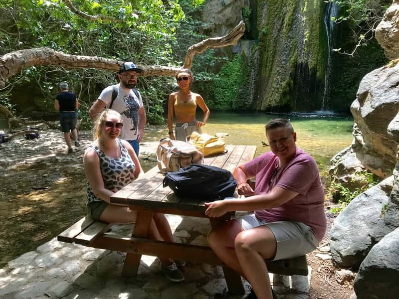 Crete: Richtis Waterfall Full-Day Tour with Olive Tasting - From Your Hotel to Mirabello Bay: The 4x4 Pickup Makes It Feel Like a Day Trip