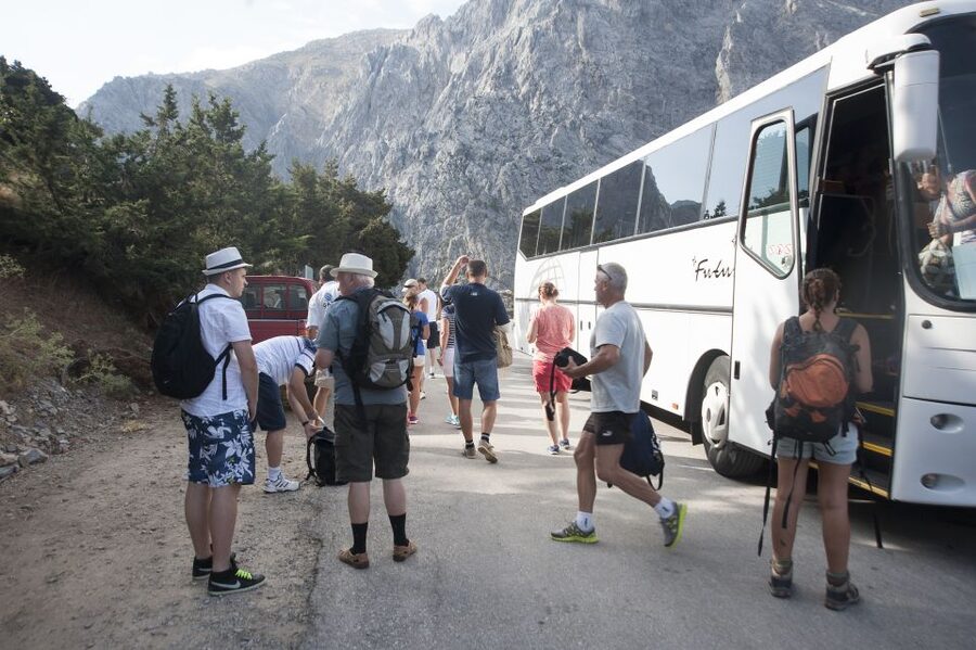 Crete: Samaria Gorge Hike - Inside Samaria Gorge National Park: the real 6.75-hour walking block