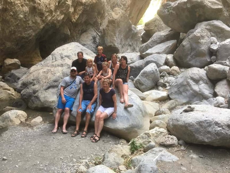 Crete: Sarakina Gorge, Forests, and South Coast Safari - The Small-Group Setup and Orange Land Rover Pickup