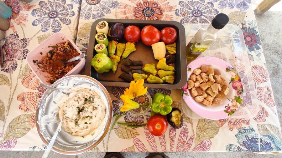 Crete: Sightseeing Day Trip with Cooking Lesson and Lunch - Embasa Gorge by 4x4: Dirt Roads, Herb Picking, and Big Mountain Views