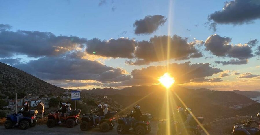Crete: Sunset or Morning Quad with Local Products Tasting - The scenic ride: sea cliffs, quiet paths, and why it feels special