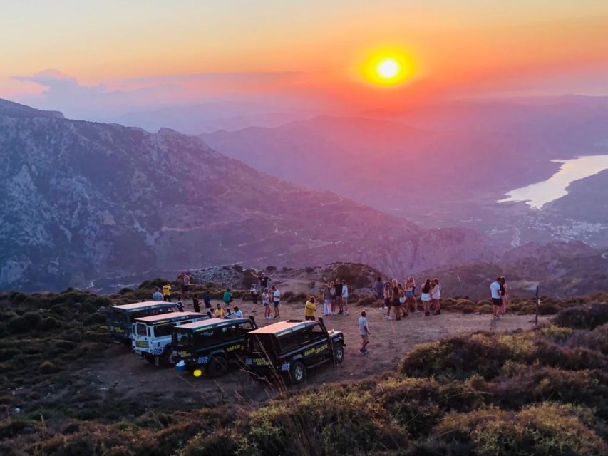 Crete: Sunset Safari - Karfi Minoan settlement at sunset: prosecco, fruit, and a sky that does the talking