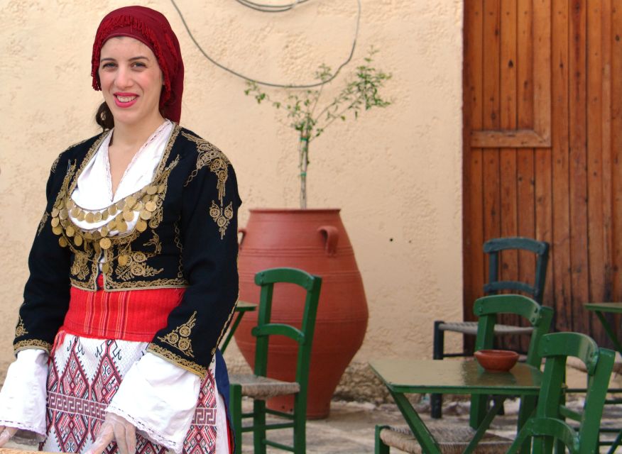 Crete: Traditional Dance Show and Buffet Dinner with Wine - Walking Through Karouzana: Photo Stops, Village Time, and Local Welcome