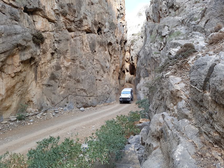Crete: Tripitis Gorge South Crete Guided Jeep Safari - Monastery of Saint George Epanosifi: Byzantine Churches With a Human Angle