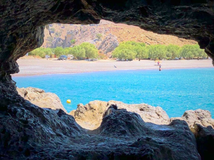 Crete: Trypiti Beach Off-Road South Tour w/ Lunch & Wine - Gortyna photo stop: ancient layers you can actually see