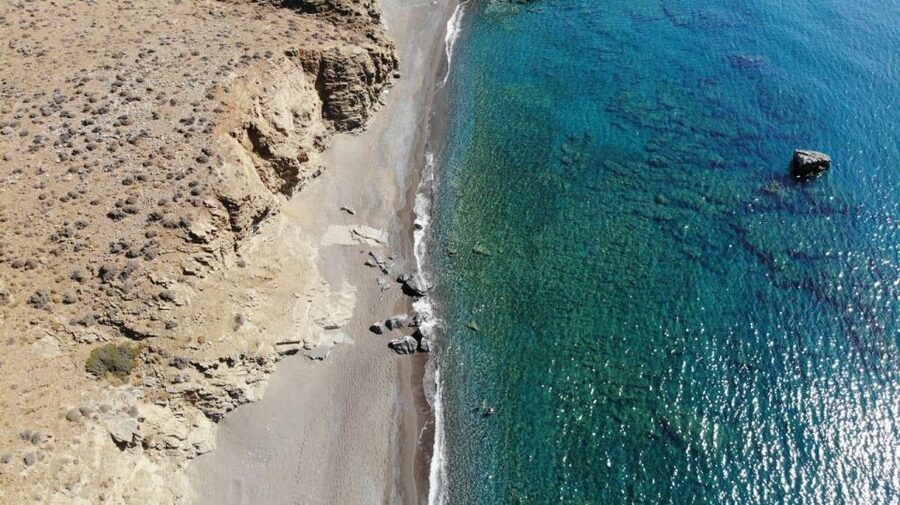 Crete: Trypiti Beach Off-Road South Tour w/ Lunch & Wine - Trypiti Beach swim: one hour to turn the day into a real break