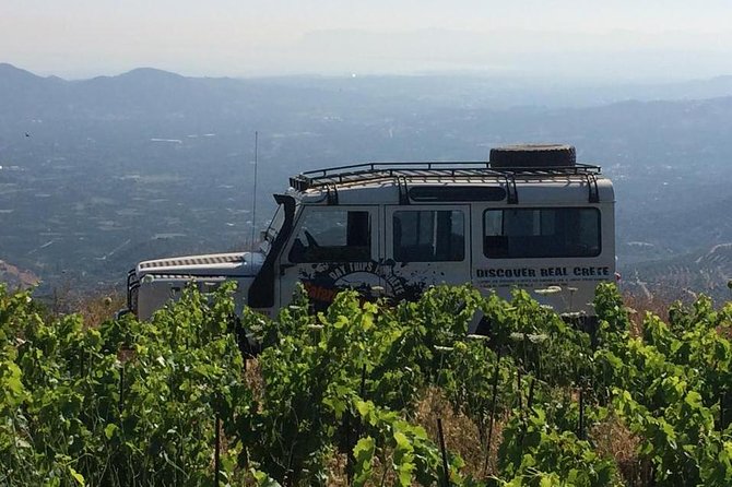 Crete White Mountains Safari Including Lunch - Pickup, Timing, and Staying Comfortable in an 8-Person Vehicle
