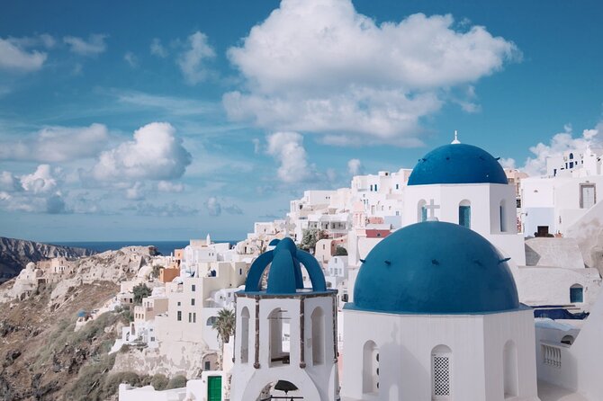 Day Tour to Santorini Island from Heraklion Crete - Fira: More Flexibility, Lunch Views, and Donkey Parade Energy