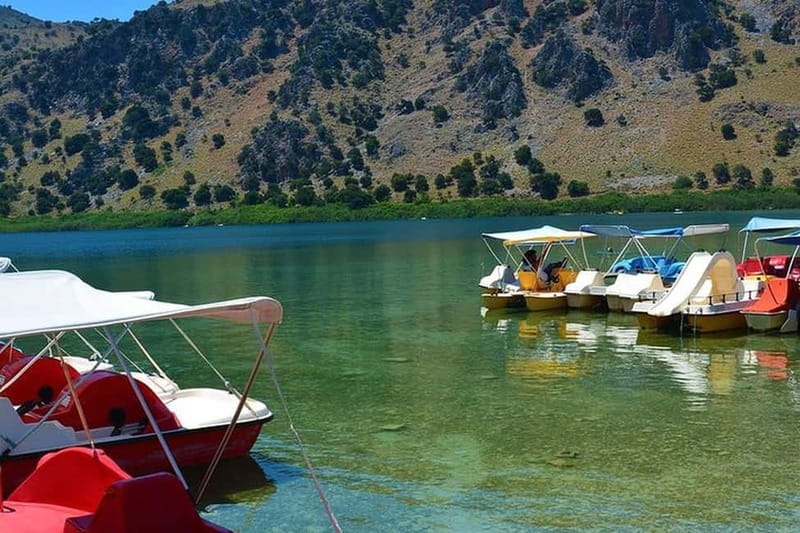 DayTrip Kournas lake Argyroupoli &Georgioupoli from Rethymno - Stop 3, the beach block at Plakias (and the Georgioupoli-style swim plan)