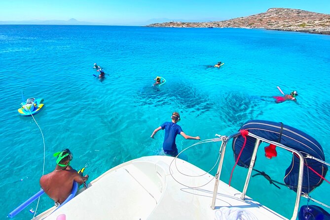 Dia Island Catamaran – Premium Lunch, Open Bar, Small Group - Premium comfort details that make the day feel “paid for”