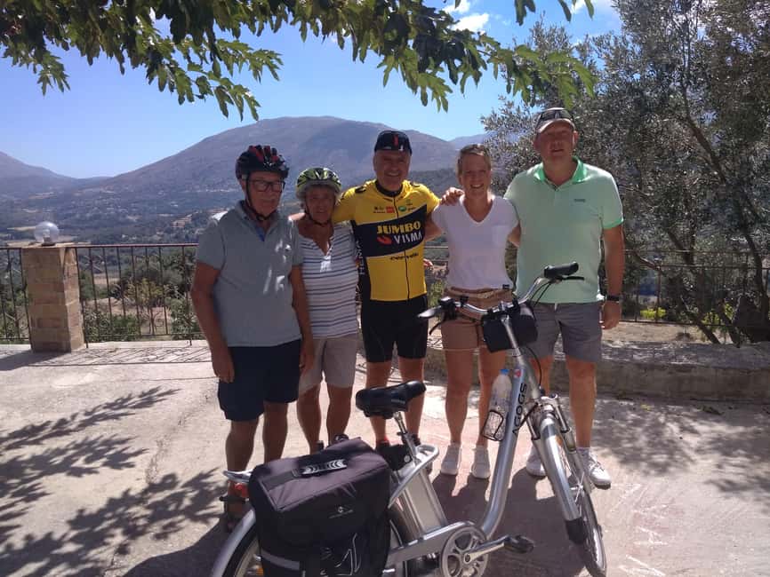 e-Bike Cycling Tour to Arkadi Monastery with Lunch included - Rethymno to Arkadi Monastery by e-bike, not a bus tour