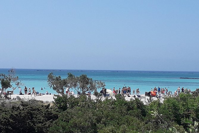 Elafonisi Beach - Private Tour to Pink Sands from Chania - Stop 3: Elafonissi Pink Sand, the Shallow Lagoon, and Finding Your Spot