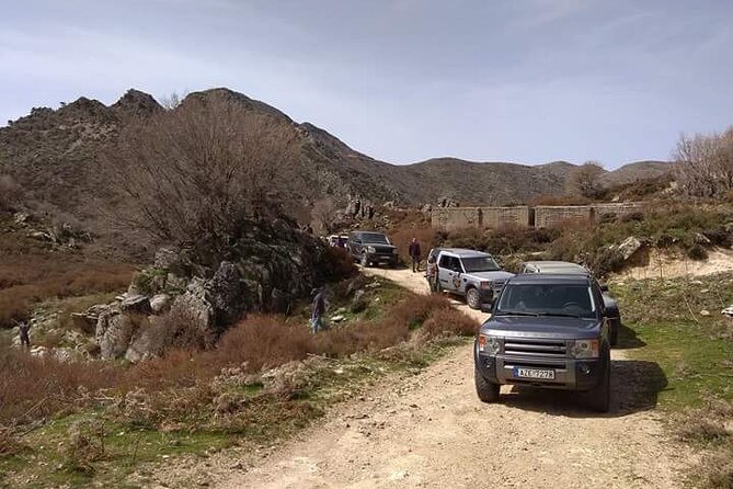 Explore the White Mountains of Crete - Stop 1 Nteres (Deres): orange and avocado valleys plus a coffee pause
