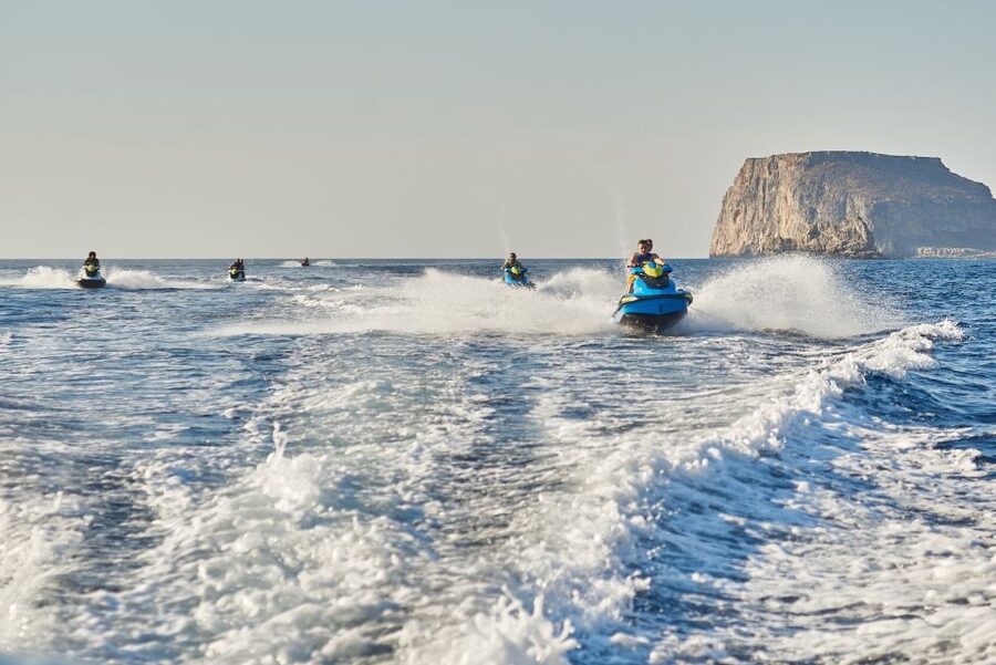Falasarna: Jet Ski Safari to Balos Beach - The Gramvousa Shipwreck Photo Pass on the Return
