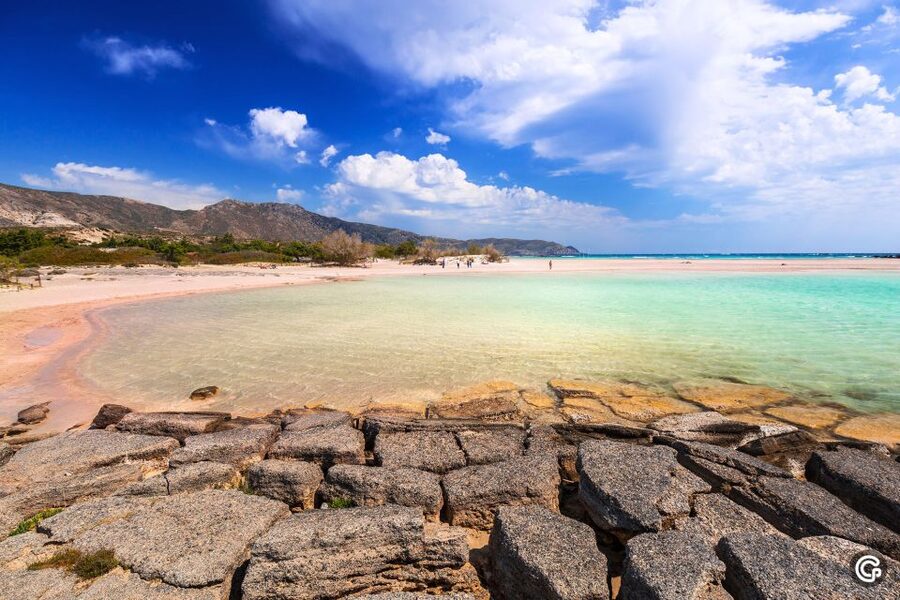 From Chania: Day Trip to Elafonisi Island Pink Sand Beach - Entering Elafonisi: your beach block, swimming rules, and the island walk