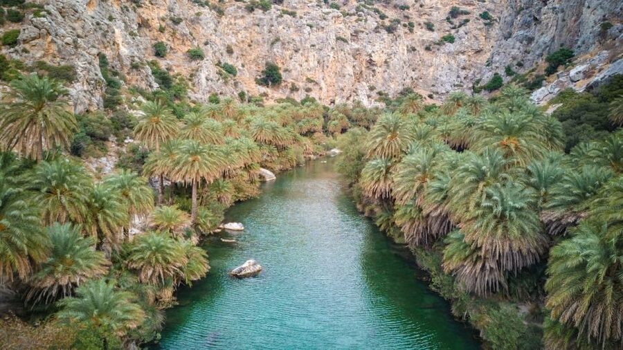 From Chania: Day Trip to Preveli Beach & Damnoni Beach - Damnoni Beach stop: calm bay energy before Preveli