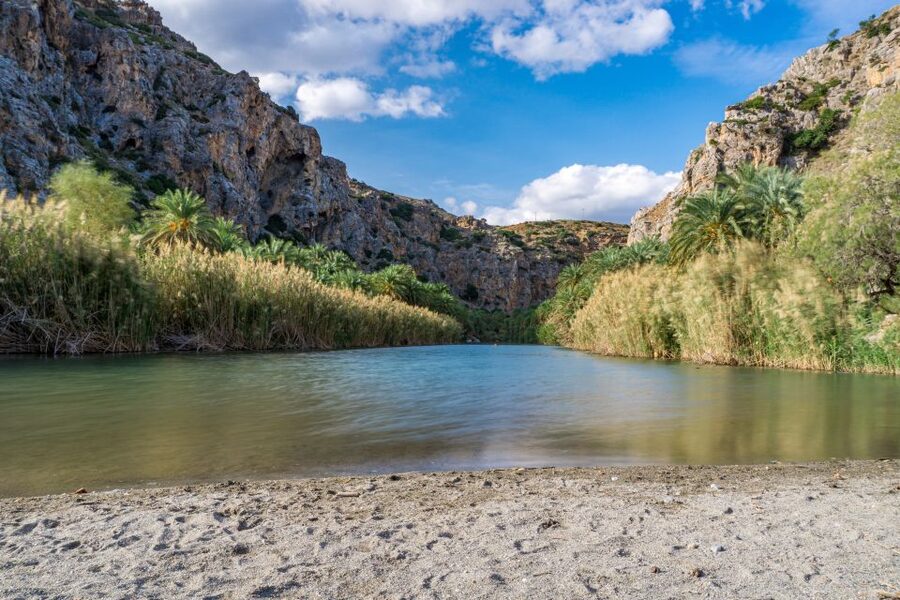 From Chania: Preveli Palm Beach Day Tour - Spili or Asomatos coffee break: a small culture pause that breaks the drive