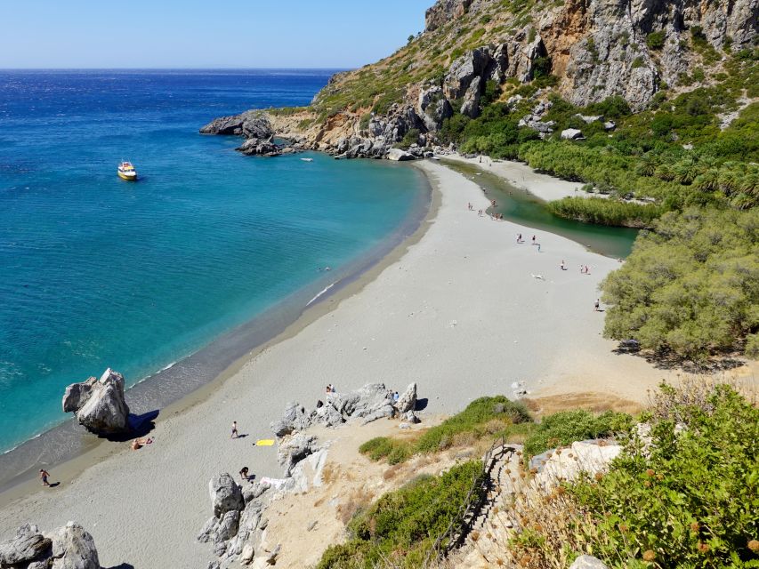 From Chania: Preveli Palm Beach Day Tour - Preveli Palm Beach: what your 2.5 to 3 hours should feel like