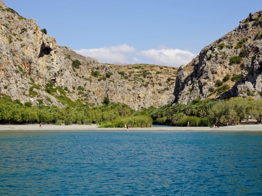 From Chania: Preveli Palm Beach Day Tour - Following the marked path in the palm forest area