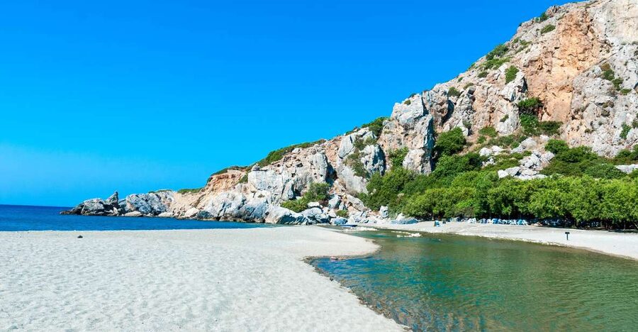 From Chania: Preveli Palm Beach Day Tour - Pickup routes from Chania and how the day actually starts