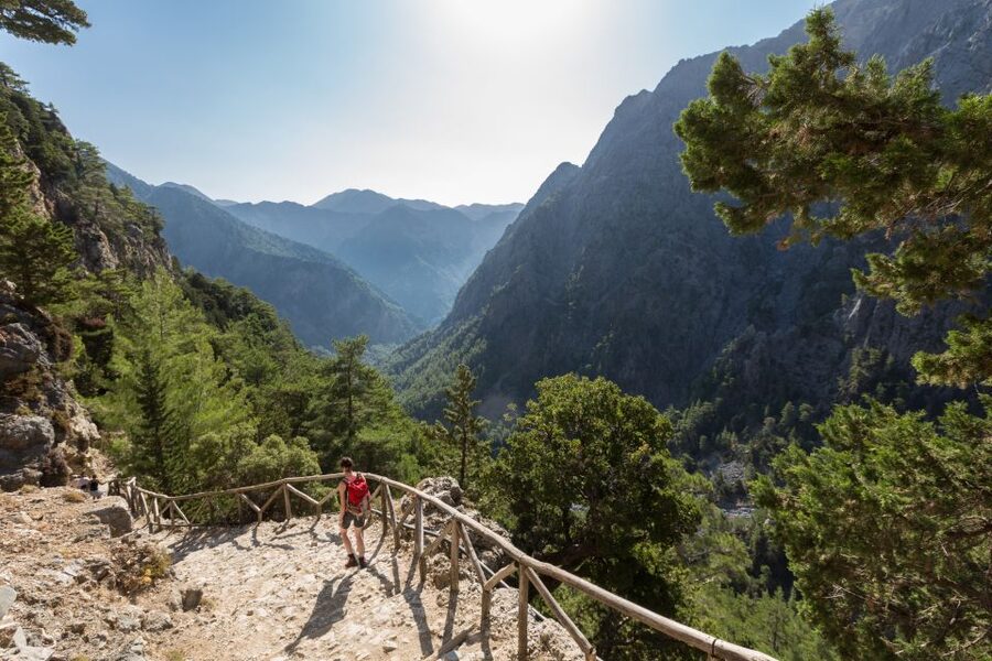From Chania/Rethymno: Samariá Gorge Guided Hike with Pickup - Rocky Crossings, Water Refills, and How to Pace for 16 Kilometers