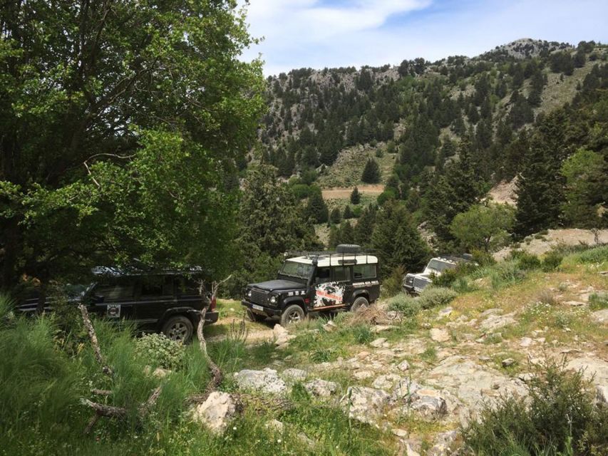 From Chania: White Mountains Land Rover Safari - Therisso village and the gorge ride home