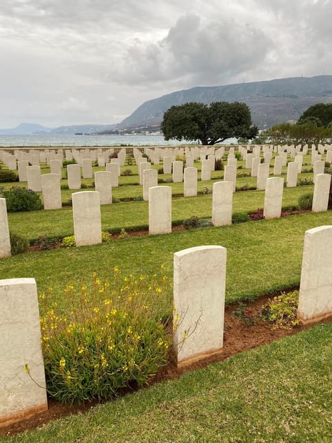 From Chania: Zorbas Beach, Agia Triada, Allies War Graves - Venizelos Tombs: A History Stop That Feels Personal