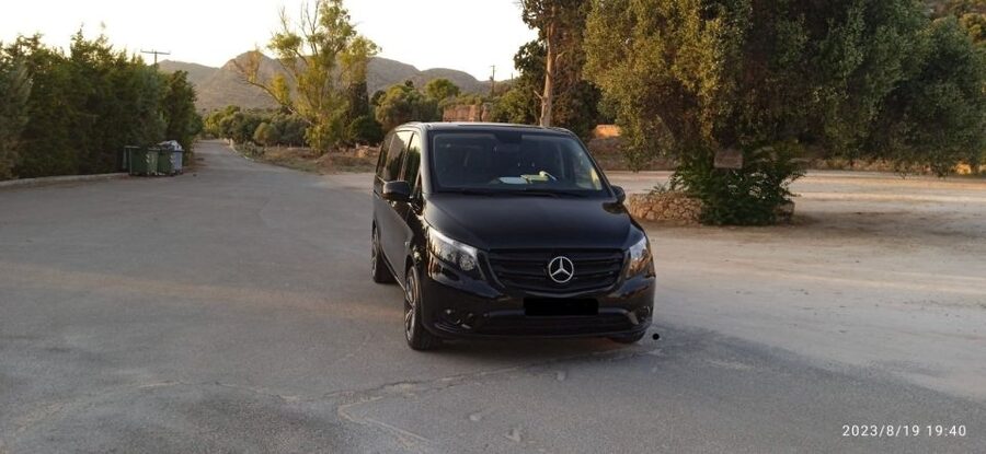 From Crete: Private Day Trip to Balos and Gramvousa Island - The Mercedes Vito road run, and why it makes the day easier