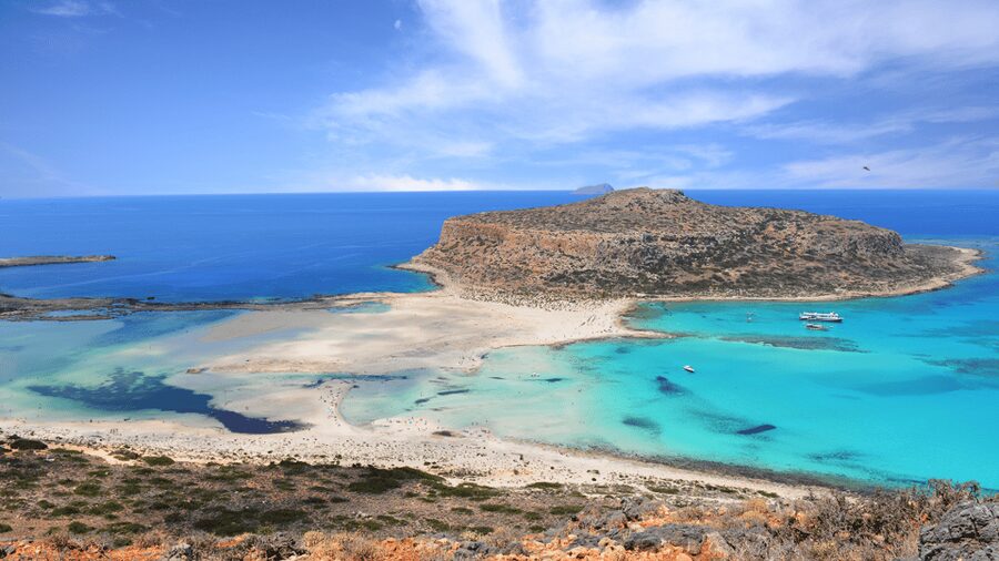 From Heraklion: Cruise to Balos Lagoon and Chania Old Town - Gramvousa Peninsula Photo Stop, Fortress Views, and Seasickness Prep