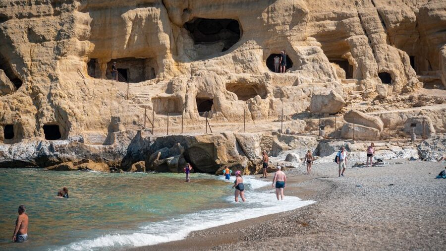 From Heraklion: Day Trip to Matala Hippie Beach and Caves - Key things to know before you go