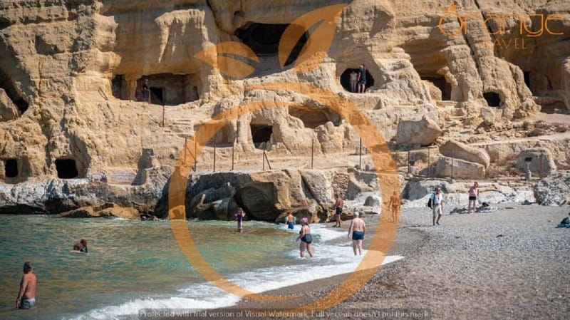 From Heraklion : Matala- Hippie's Beach Half-Day Tour - Your Matala visit: what you do with about 3.25 hours