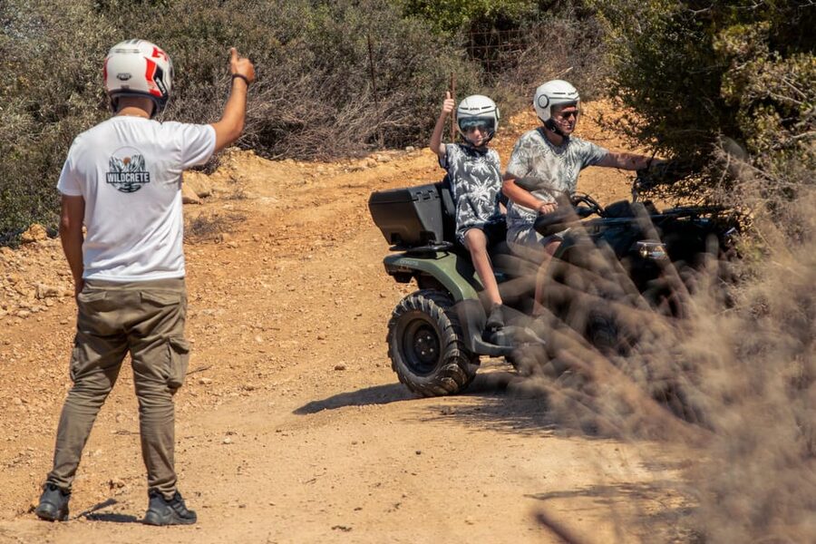 From Heraklion: Quad Safari Wild Crete Day Tour - Pickup, timing, and the quad training that makes it doable