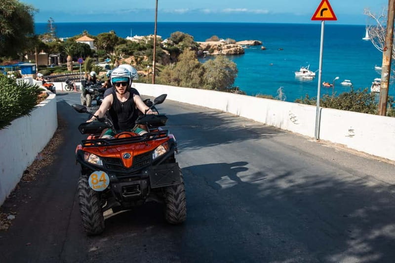 From Heraklion: Quad Safari Wild Crete Evening Tour - Dia Island Viewpoint Stop, Then the Turn Toward Voritsi Off-Road