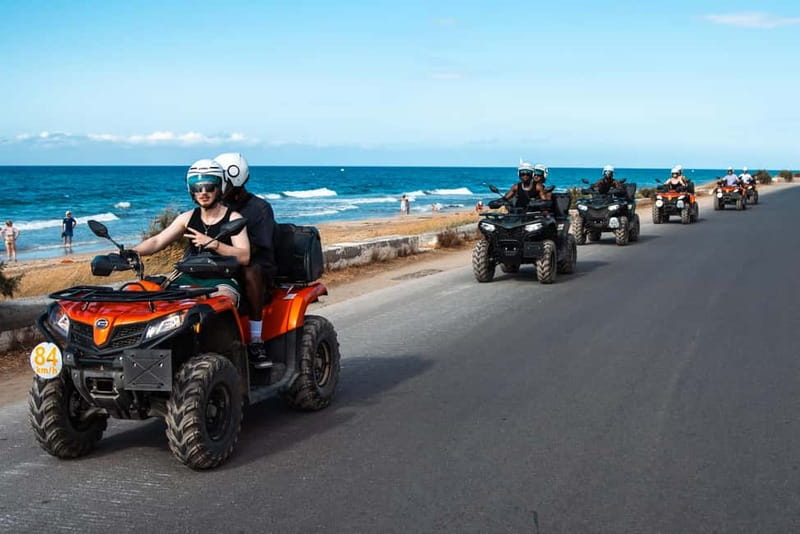 From Heraklion: Quad Safari Wild Crete Evening Tour - Skotino Cave and the First Coastal Stretch Toward Hersonissos Beaches