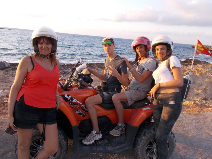 From Hersonissos/Malia: Guided Sunset Quad Safari - Quick Hits Before You Go