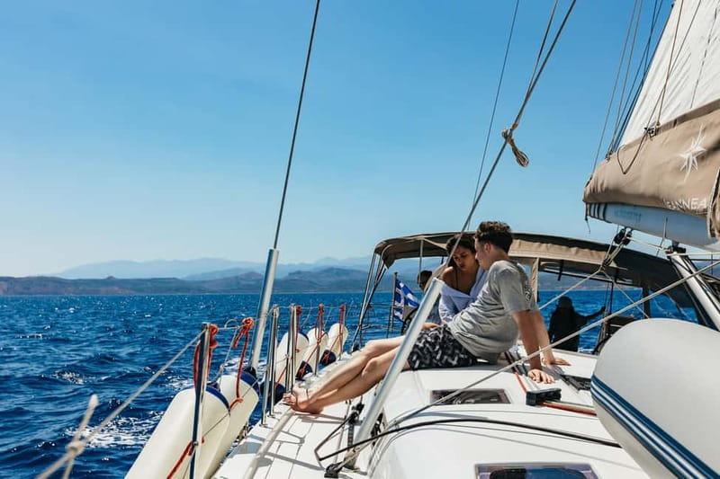 From Kissamos: Balos Gramvousa Sailing Cruise with Lunch - The Boat Setup: Cabins, Showers, and Deck Comfort
